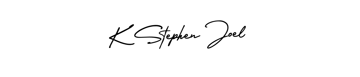 Make a beautiful signature design for name K Stephen Joel. Use this online signature maker to create a handwritten signature for free. K Stephen Joel signature style 3 images and pictures png