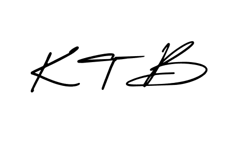 How to Draw K T B signature style? AmerikaSignatureDemo-Regular is a latest design signature styles for name K T B. K T B signature style 3 images and pictures png