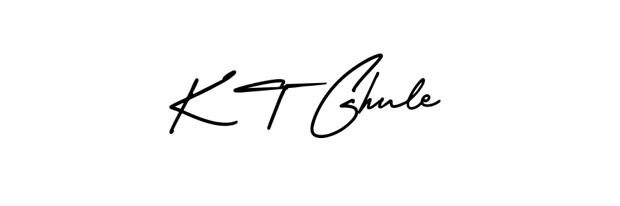 It looks lik you need a new signature style for name K T Ghule. Design unique handwritten (AmerikaSignatureDemo-Regular) signature with our free signature maker in just a few clicks. K T Ghule signature style 3 images and pictures png