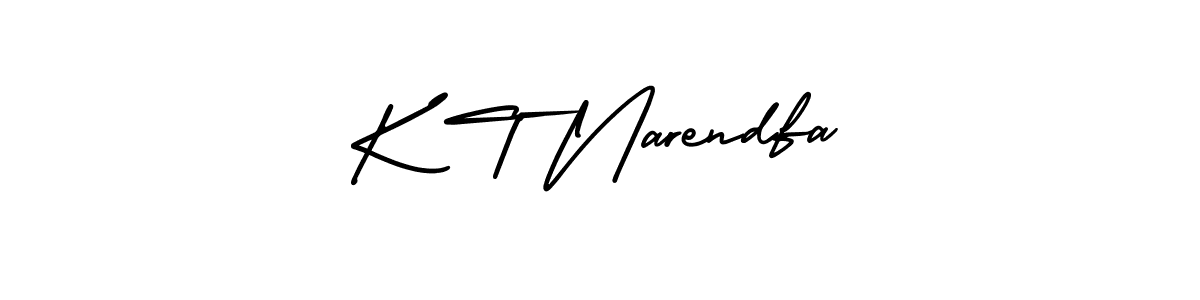 See photos of K T Narendfa official signature by Spectra . Check more albums & portfolios. Read reviews & check more about AmerikaSignatureDemo-Regular font. K T Narendfa signature style 3 images and pictures png