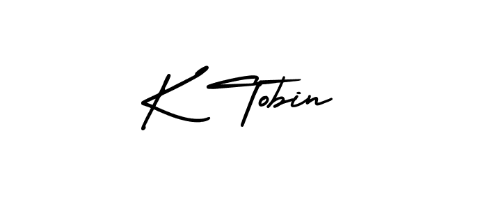 How to Draw K Tobin signature style? AmerikaSignatureDemo-Regular is a latest design signature styles for name K Tobin. K Tobin signature style 3 images and pictures png