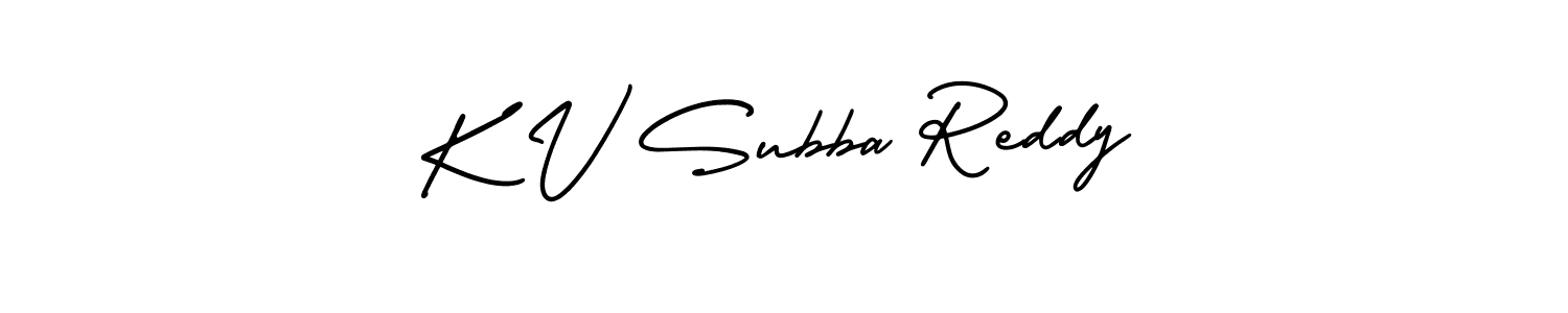 Check out images of Autograph of K V Subba Reddy name. Actor K V Subba Reddy Signature Style. AmerikaSignatureDemo-Regular is a professional sign style online. K V Subba Reddy signature style 3 images and pictures png