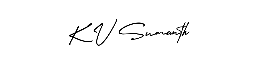 Check out images of Autograph of K V Sumanth name. Actor K V Sumanth Signature Style. AmerikaSignatureDemo-Regular is a professional sign style online. K V Sumanth signature style 3 images and pictures png