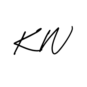 AmerikaSignatureDemo-Regular is a professional signature style that is perfect for those who want to add a touch of class to their signature. It is also a great choice for those who want to make their signature more unique. Get K W name to fancy signature for free. K W signature style 3 images and pictures png