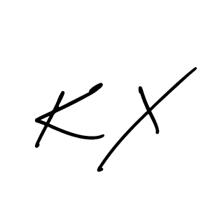 AmerikaSignatureDemo-Regular is a professional signature style that is perfect for those who want to add a touch of class to their signature. It is also a great choice for those who want to make their signature more unique. Get K X name to fancy signature for free. K X signature style 3 images and pictures png