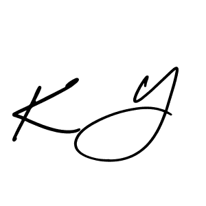 AmerikaSignatureDemo-Regular is a professional signature style that is perfect for those who want to add a touch of class to their signature. It is also a great choice for those who want to make their signature more unique. Get K Y name to fancy signature for free. K Y signature style 3 images and pictures png