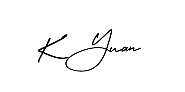 Best and Professional Signature Style for K Yuan. AmerikaSignatureDemo-Regular Best Signature Style Collection. K Yuan signature style 3 images and pictures png