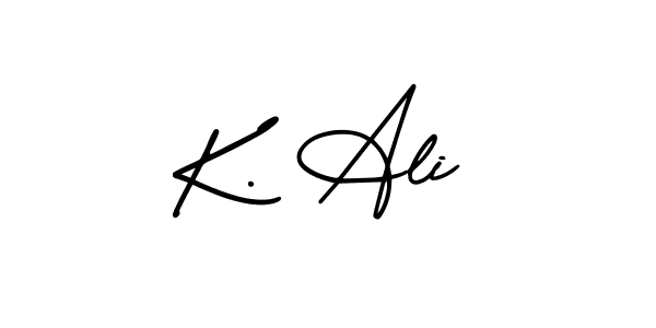 Make a short K. Ali signature style. Manage your documents anywhere anytime using AmerikaSignatureDemo-Regular. Create and add eSignatures, submit forms, share and send files easily. K. Ali signature style 3 images and pictures png