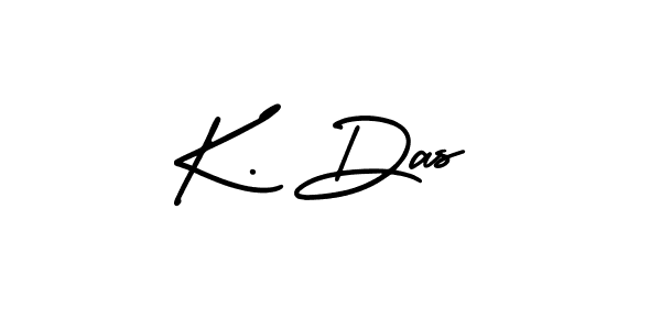 Design your own signature with our free online signature maker. With this signature software, you can create a handwritten (AmerikaSignatureDemo-Regular) signature for name K. Das. K. Das signature style 3 images and pictures png