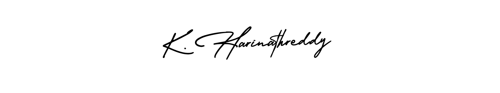 You can use this online signature creator to create a handwritten signature for the name K. Harinathreddy. This is the best online autograph maker. K. Harinathreddy signature style 3 images and pictures png