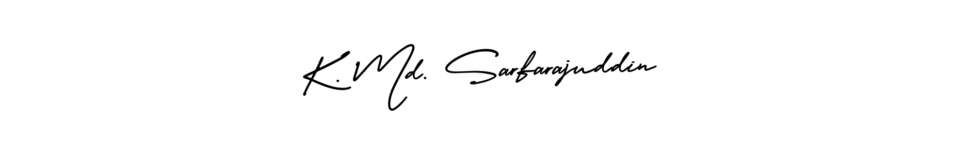 Similarly AmerikaSignatureDemo-Regular is the best handwritten signature design. Signature creator online .You can use it as an online autograph creator for name K. Md. Sarfarajuddin. K. Md. Sarfarajuddin signature style 3 images and pictures png