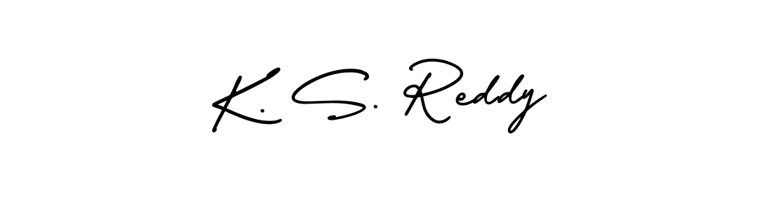 Design your own signature with our free online signature maker. With this signature software, you can create a handwritten (AmerikaSignatureDemo-Regular) signature for name K. S. Reddy. K. S. Reddy signature style 3 images and pictures png