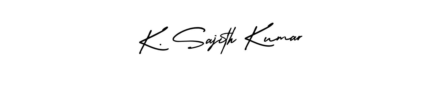 Best and Professional Signature Style for K. Sajith Kumar. AmerikaSignatureDemo-Regular Best Signature Style Collection. K. Sajith Kumar signature style 3 images and pictures png