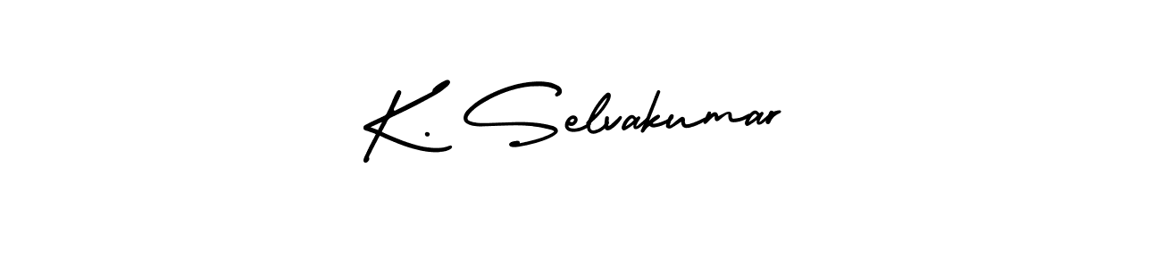 Make a beautiful signature design for name K. Selvakumar. Use this online signature maker to create a handwritten signature for free. K. Selvakumar signature style 3 images and pictures png