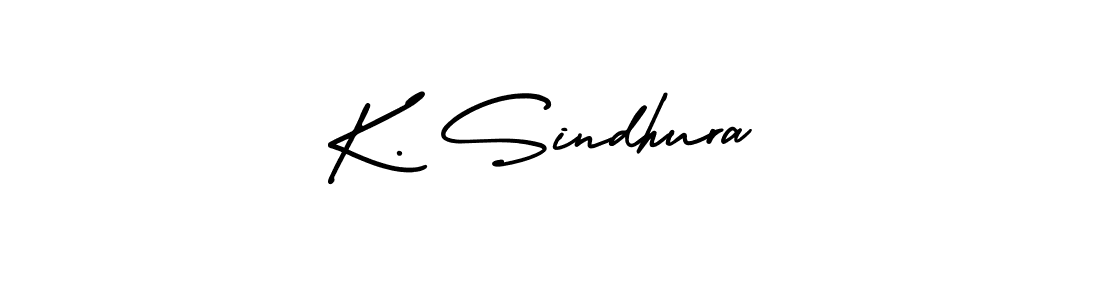 Make a beautiful signature design for name K. Sindhura. With this signature (AmerikaSignatureDemo-Regular) style, you can create a handwritten signature for free. K. Sindhura signature style 3 images and pictures png