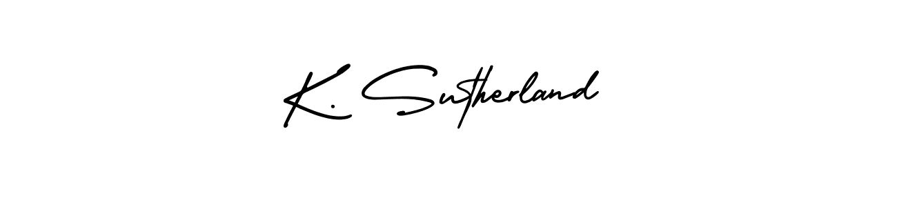 Once you've used our free online signature maker to create your best signature AmerikaSignatureDemo-Regular style, it's time to enjoy all of the benefits that K. Sutherland name signing documents. K. Sutherland signature style 3 images and pictures png