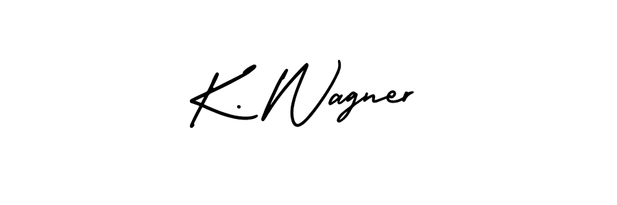 Also we have K. Wagner name is the best signature style. Create professional handwritten signature collection using AmerikaSignatureDemo-Regular autograph style. K. Wagner signature style 3 images and pictures png