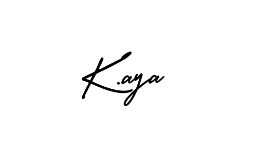 Best and Professional Signature Style for K.aya. AmerikaSignatureDemo-Regular Best Signature Style Collection. K.aya signature style 3 images and pictures png
