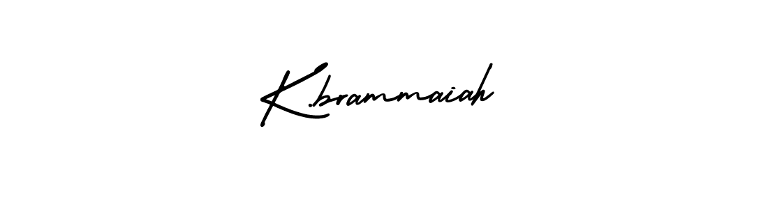 Make a beautiful signature design for name K.brammaiah. Use this online signature maker to create a handwritten signature for free. K.brammaiah signature style 3 images and pictures png