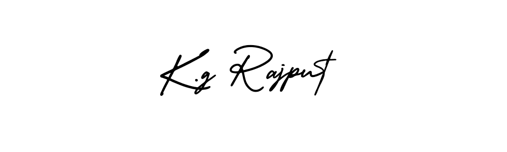 Use a signature maker to create a handwritten signature online. With this signature software, you can design (AmerikaSignatureDemo-Regular) your own signature for name K.g Rajput. K.g Rajput signature style 3 images and pictures png