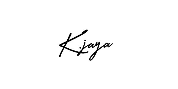 This is the best signature style for the K.jaya name. Also you like these signature font (AmerikaSignatureDemo-Regular). Mix name signature. K.jaya signature style 3 images and pictures png