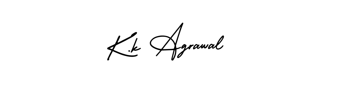 AmerikaSignatureDemo-Regular is a professional signature style that is perfect for those who want to add a touch of class to their signature. It is also a great choice for those who want to make their signature more unique. Get K.k Agrawal name to fancy signature for free. K.k Agrawal signature style 3 images and pictures png