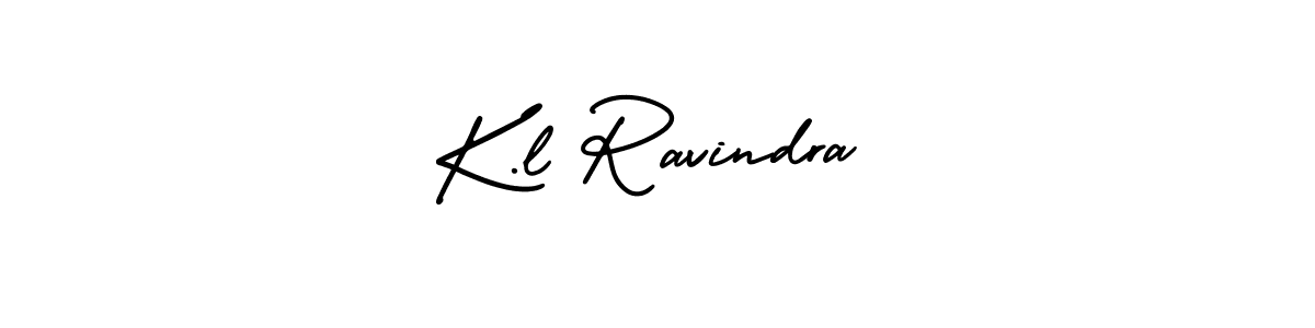 Best and Professional Signature Style for K.l Ravindra. AmerikaSignatureDemo-Regular Best Signature Style Collection. K.l Ravindra signature style 3 images and pictures png