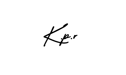 Also You can easily find your signature by using the search form. We will create K.p.r name handwritten signature images for you free of cost using AmerikaSignatureDemo-Regular sign style. K.p.r signature style 3 images and pictures png