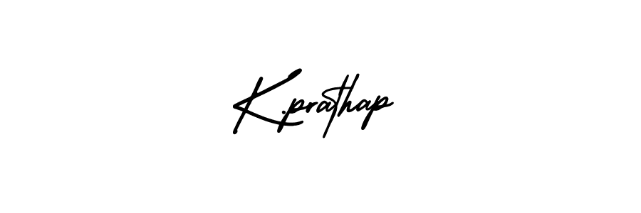 Also You can easily find your signature by using the search form. We will create K.prathap name handwritten signature images for you free of cost using AmerikaSignatureDemo-Regular sign style. K.prathap signature style 3 images and pictures png