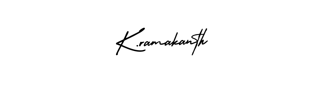if you are searching for the best signature style for your name K.ramakanth. so please give up your signature search. here we have designed multiple signature styles  using AmerikaSignatureDemo-Regular. K.ramakanth signature style 3 images and pictures png