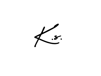 Make a beautiful signature design for name K.s.. Use this online signature maker to create a handwritten signature for free. K.s. signature style 3 images and pictures png