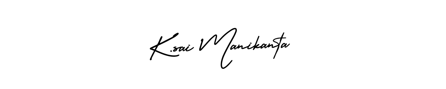 AmerikaSignatureDemo-Regular is a professional signature style that is perfect for those who want to add a touch of class to their signature. It is also a great choice for those who want to make their signature more unique. Get K.sai Manikanta name to fancy signature for free. K.sai Manikanta signature style 3 images and pictures png