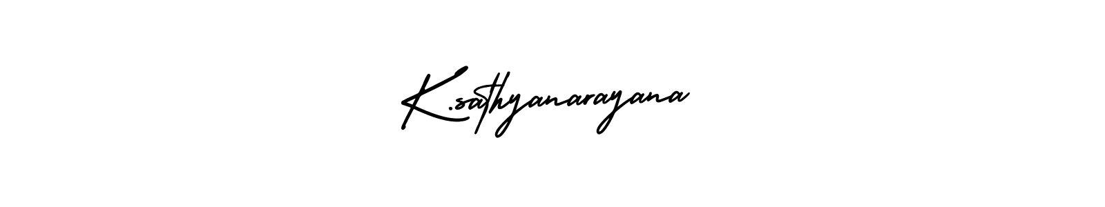 Also You can easily find your signature by using the search form. We will create K.sathyanarayana name handwritten signature images for you free of cost using AmerikaSignatureDemo-Regular sign style. K.sathyanarayana signature style 3 images and pictures png