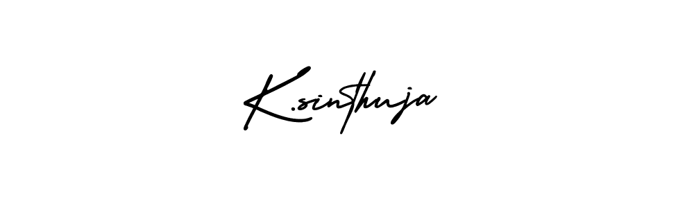 Best and Professional Signature Style for K.sinthuja. AmerikaSignatureDemo-Regular Best Signature Style Collection. K.sinthuja signature style 3 images and pictures png