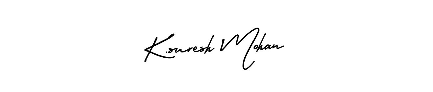Check out images of Autograph of K.suresh Mohan name. Actor K.suresh Mohan Signature Style. AmerikaSignatureDemo-Regular is a professional sign style online. K.suresh Mohan signature style 3 images and pictures png