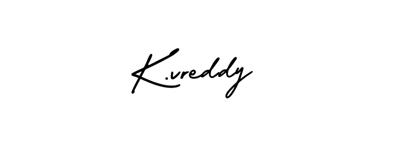 How to Draw K.vreddy signature style? AmerikaSignatureDemo-Regular is a latest design signature styles for name K.vreddy. K.vreddy signature style 3 images and pictures png