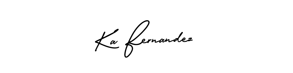 You can use this online signature creator to create a handwritten signature for the name Ka Fernandez. This is the best online autograph maker. Ka Fernandez signature style 3 images and pictures png