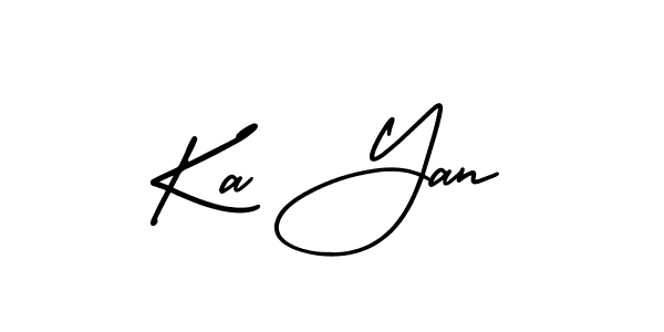 Make a beautiful signature design for name Ka Yan. Use this online signature maker to create a handwritten signature for free. Ka Yan signature style 3 images and pictures png
