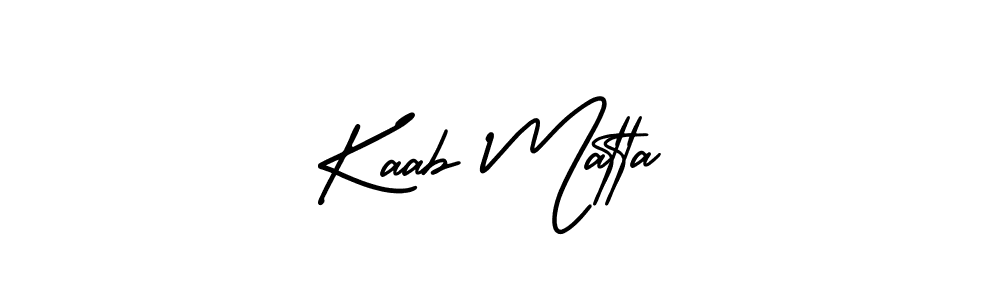 if you are searching for the best signature style for your name Kaab Matta. so please give up your signature search. here we have designed multiple signature styles  using AmerikaSignatureDemo-Regular. Kaab Matta signature style 3 images and pictures png