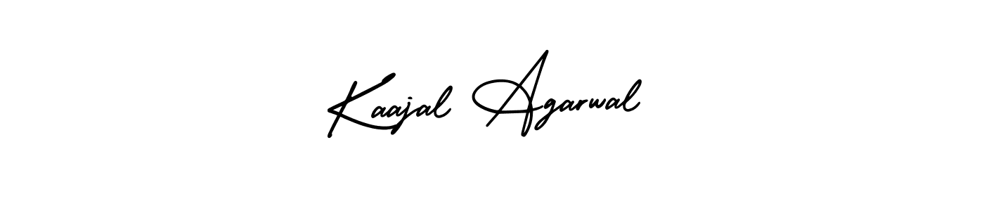 Design your own signature with our free online signature maker. With this signature software, you can create a handwritten (AmerikaSignatureDemo-Regular) signature for name Kaajal Agarwal. Kaajal Agarwal signature style 3 images and pictures png