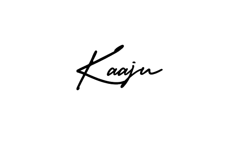 Use a signature maker to create a handwritten signature online. With this signature software, you can design (AmerikaSignatureDemo-Regular) your own signature for name Kaaju. Kaaju signature style 3 images and pictures png