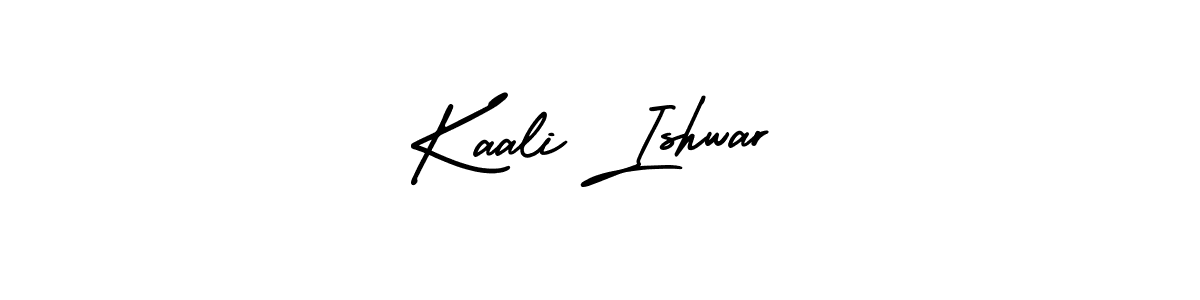 It looks lik you need a new signature style for name Kaali Ishwar. Design unique handwritten (AmerikaSignatureDemo-Regular) signature with our free signature maker in just a few clicks. Kaali Ishwar signature style 3 images and pictures png