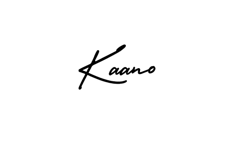 It looks lik you need a new signature style for name Kaano. Design unique handwritten (AmerikaSignatureDemo-Regular) signature with our free signature maker in just a few clicks. Kaano signature style 3 images and pictures png
