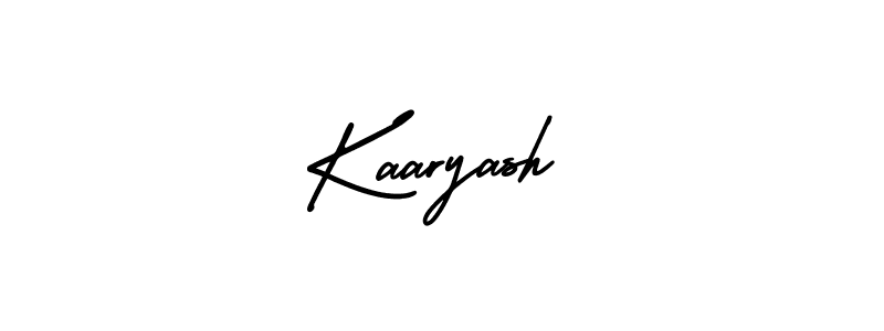 Make a beautiful signature design for name Kaaryash. With this signature (AmerikaSignatureDemo-Regular) style, you can create a handwritten signature for free. Kaaryash signature style 3 images and pictures png