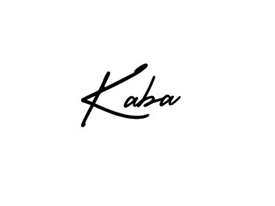 Make a beautiful signature design for name Kaba. With this signature (AmerikaSignatureDemo-Regular) style, you can create a handwritten signature for free. Kaba signature style 3 images and pictures png