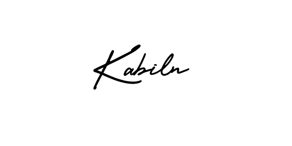 How to Draw Kabiln signature style? AmerikaSignatureDemo-Regular is a latest design signature styles for name Kabiln. Kabiln signature style 3 images and pictures png