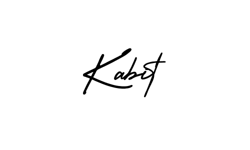 How to make Kabit signature? AmerikaSignatureDemo-Regular is a professional autograph style. Create handwritten signature for Kabit name. Kabit signature style 3 images and pictures png