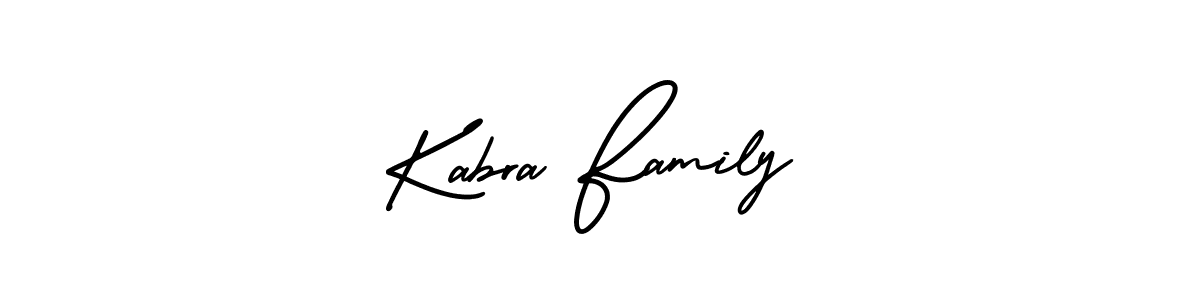 Make a beautiful signature design for name Kabra Family. Use this online signature maker to create a handwritten signature for free. Kabra Family signature style 3 images and pictures png