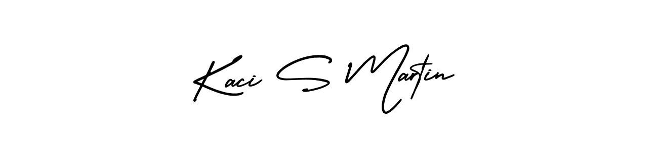 Also we have Kaci S Martin name is the best signature style. Create professional handwritten signature collection using AmerikaSignatureDemo-Regular autograph style. Kaci S Martin signature style 3 images and pictures png