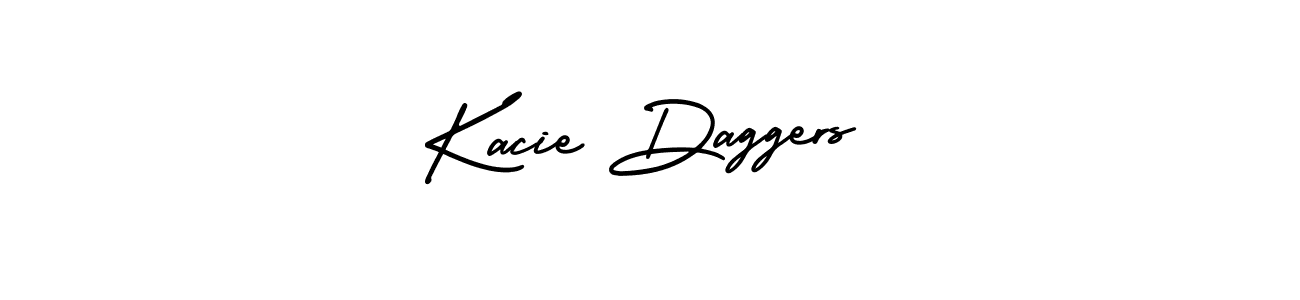 Make a short Kacie Daggers signature style. Manage your documents anywhere anytime using AmerikaSignatureDemo-Regular. Create and add eSignatures, submit forms, share and send files easily. Kacie Daggers signature style 3 images and pictures png